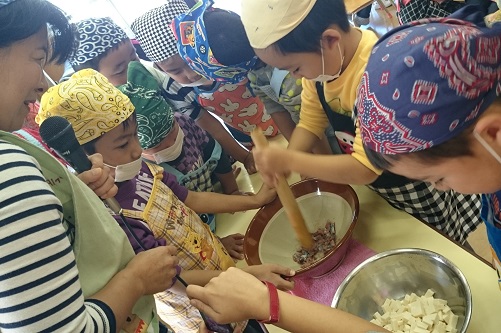 地域住民交流の様子