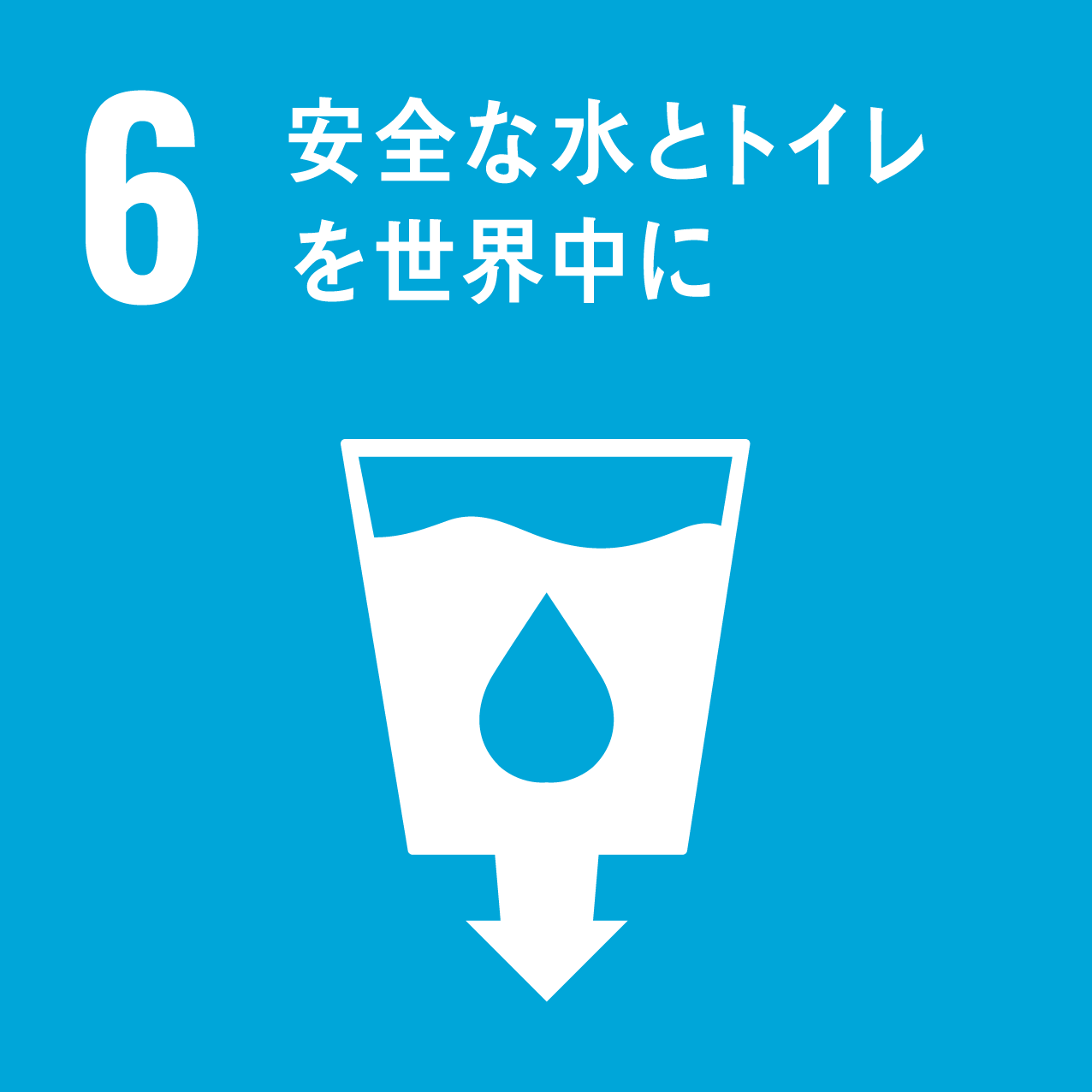 SDGs目標6アイコン