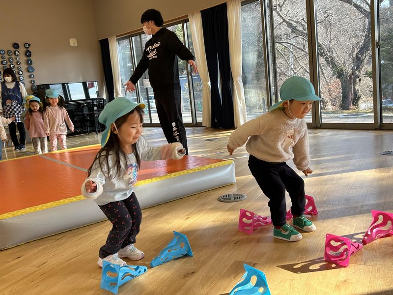 保育所での運動プログラムの様子2