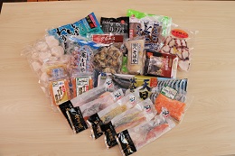 あがいんおながわ商品19種と女川町のギフト2個(冷凍)イメージ