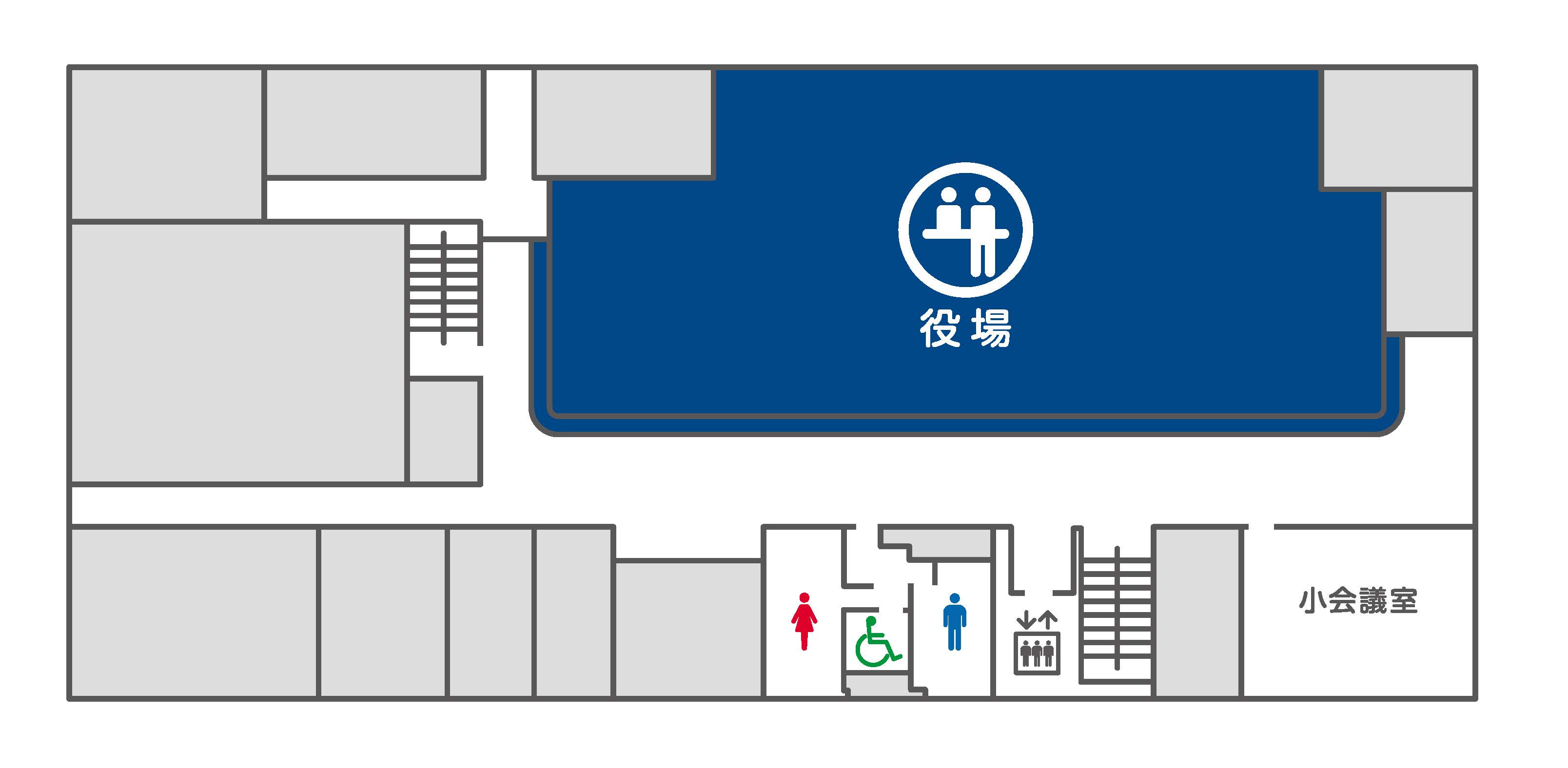 庁舎2階マップ