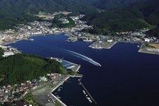 震災前の女川町01